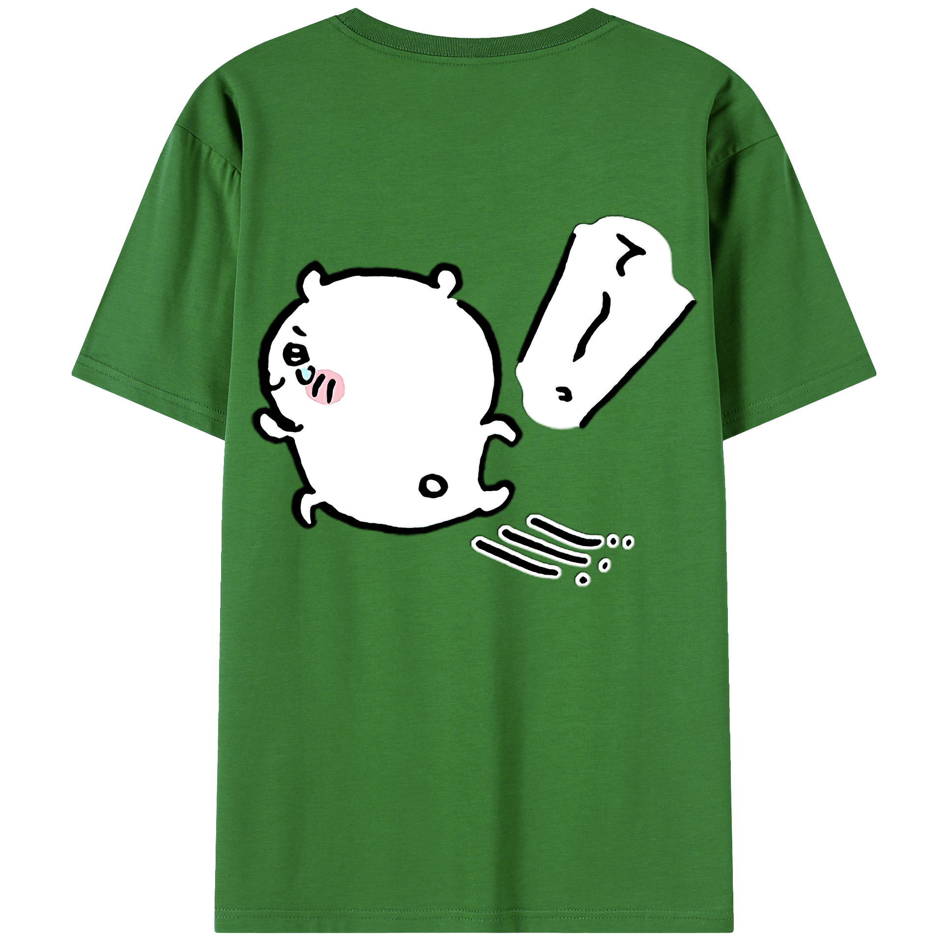 （画像用） ちいかわ ちいかわ Chii-kawa chiikawa レディース半袖Tシャツ(バックプリント)